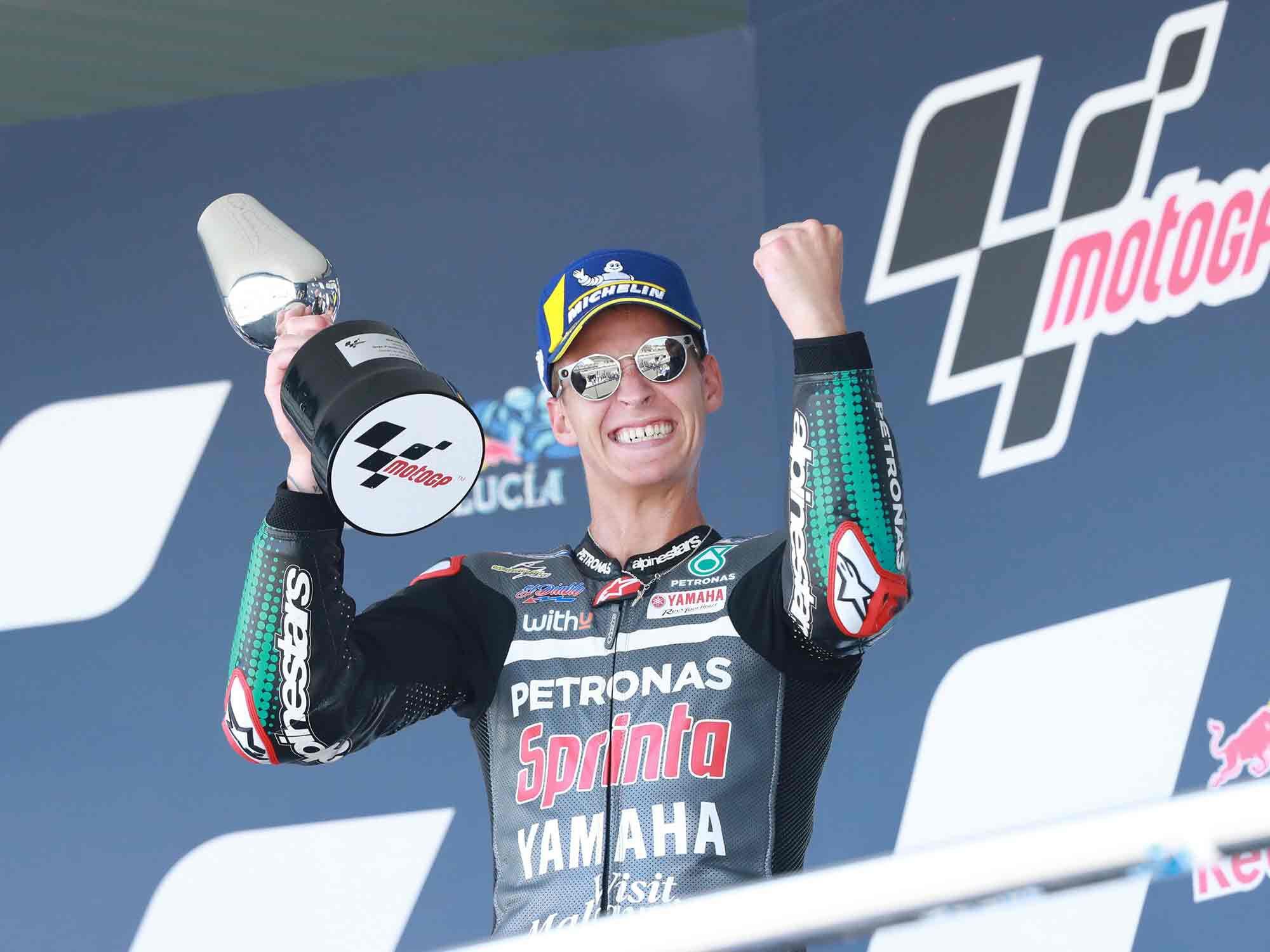 This is Quartararo’s second victory of the young season. Does he know something the others don’t?