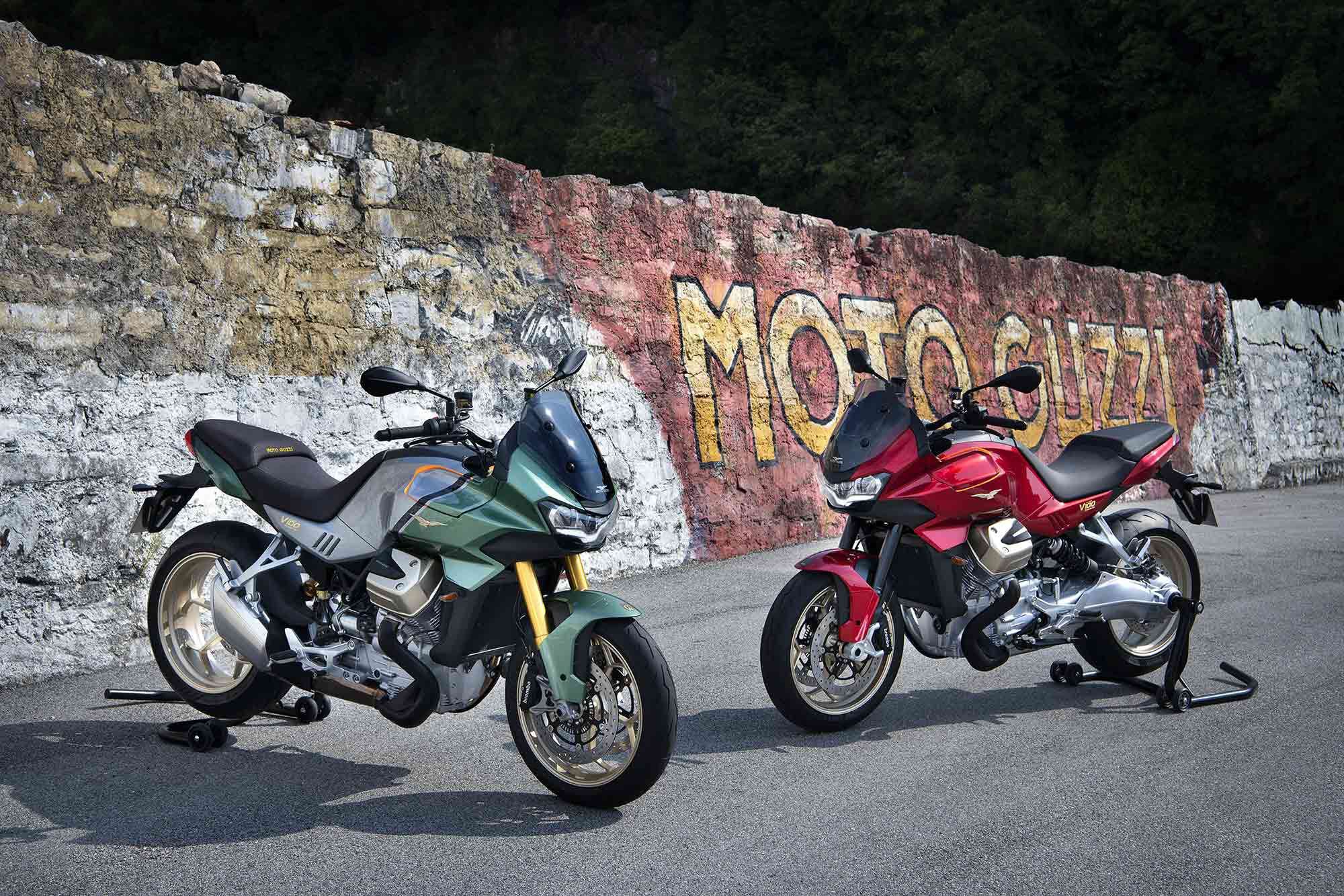 The first Moto Guzzi featuring the V1000 engine is the V100 Mandello. Full details on the motorcycle at EICMA.
