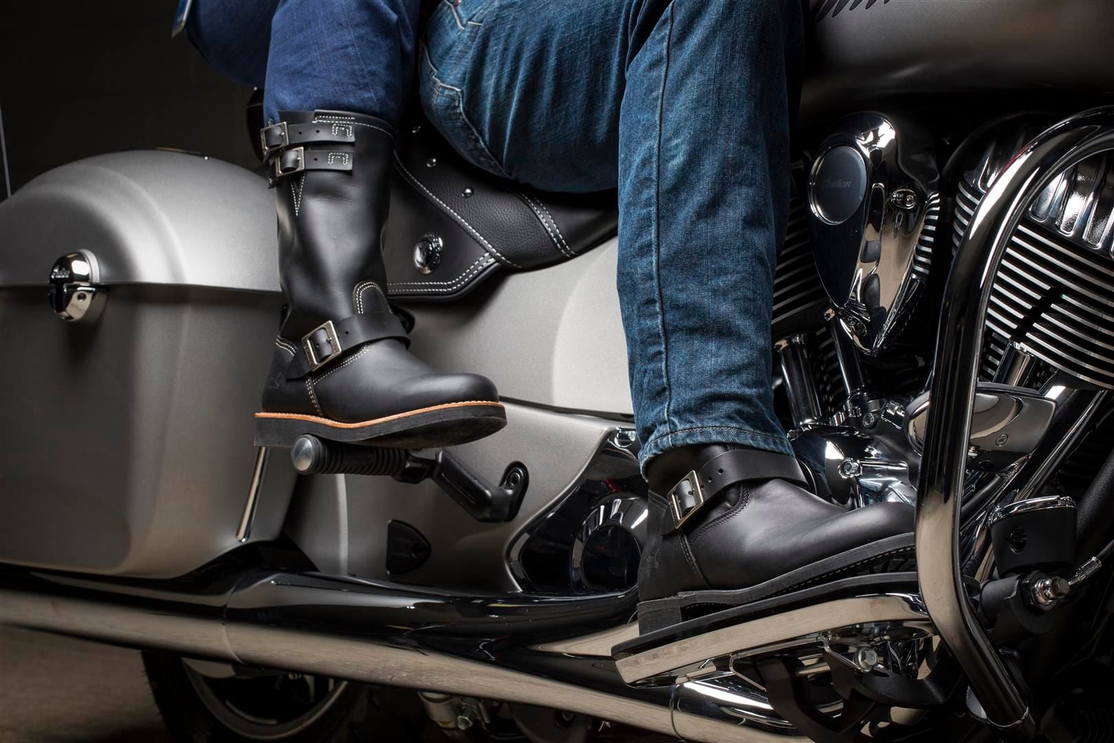 Red Wing Motorcycle Boots by Indian Cycle World
