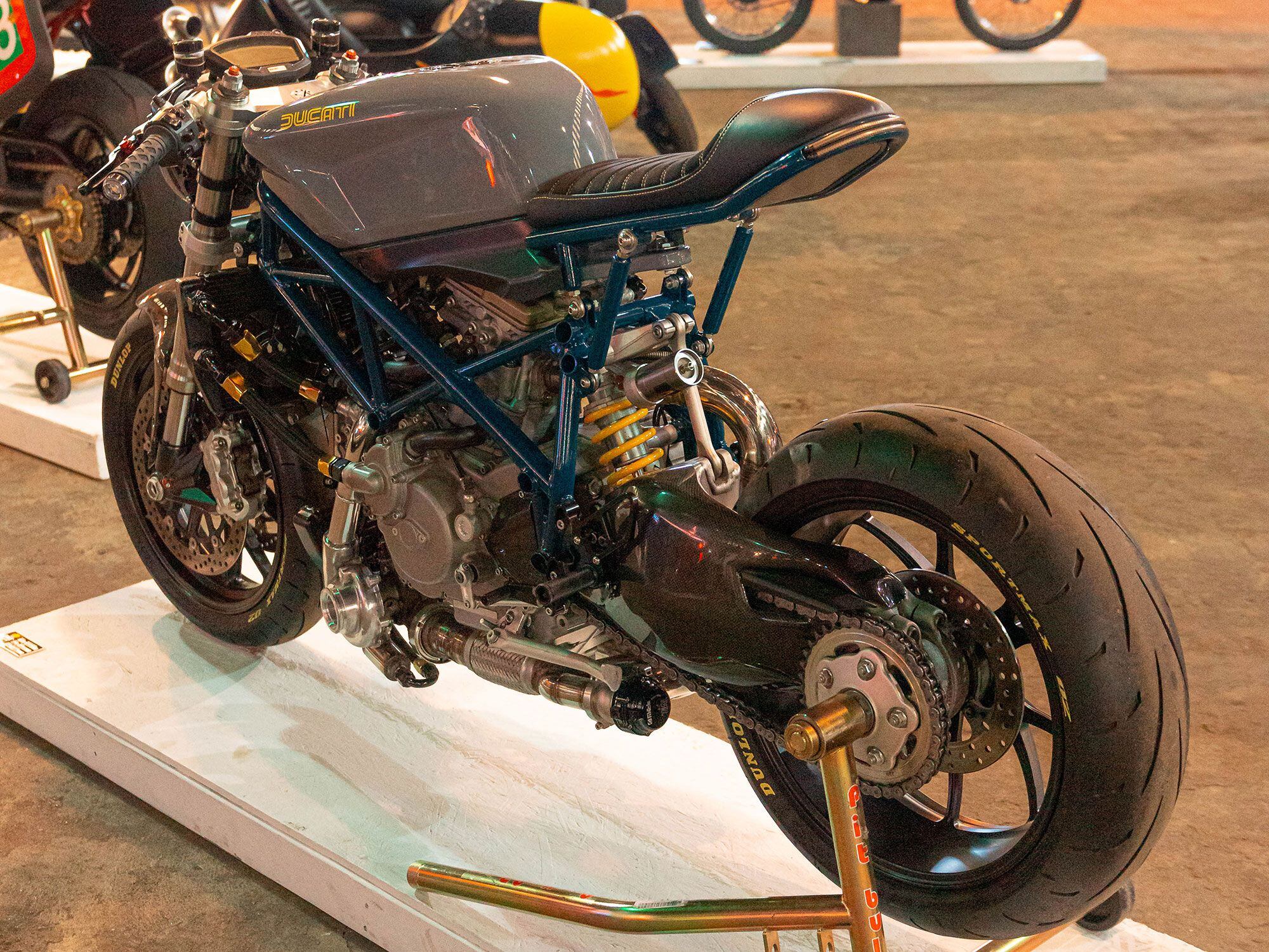 Dylan’s custom Ducati 848 Turbo was one of the real showstoppers on display.