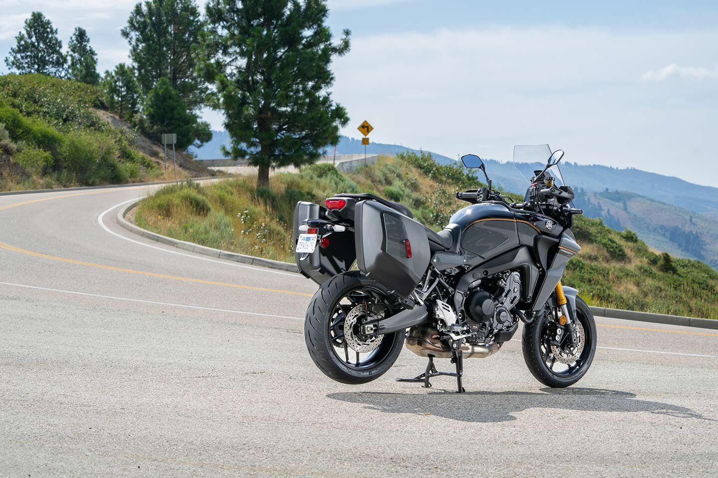 The Tracer 9 GT+ represents a good value as there aren’t too many other bikes—if any—in its price range with as strong of a technical package.
