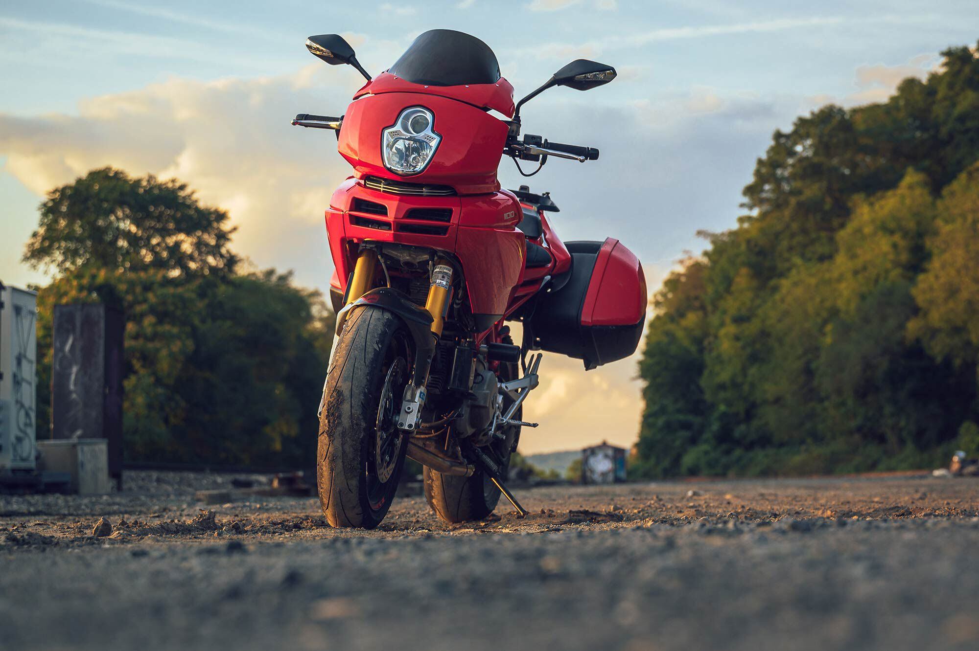 The ‘08 Multistrada has been a reliable motorcycle since we purchased it several months ago. A weeping clutch slave cylinder is the only issue we’ve experienced.