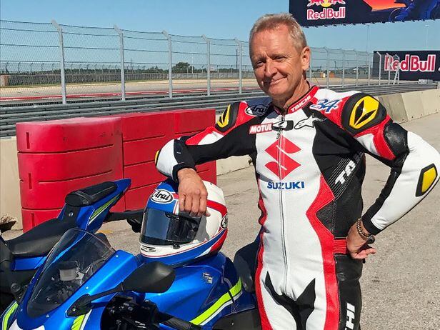 Kevin Schwantz Presented with All-New 2017 GSX-R1000 Serial Number