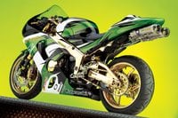 全品送料0円 James Stewart 24-Karat Gold Custom Kawasaki Ninja ZX-6R アート・デザイン・音楽