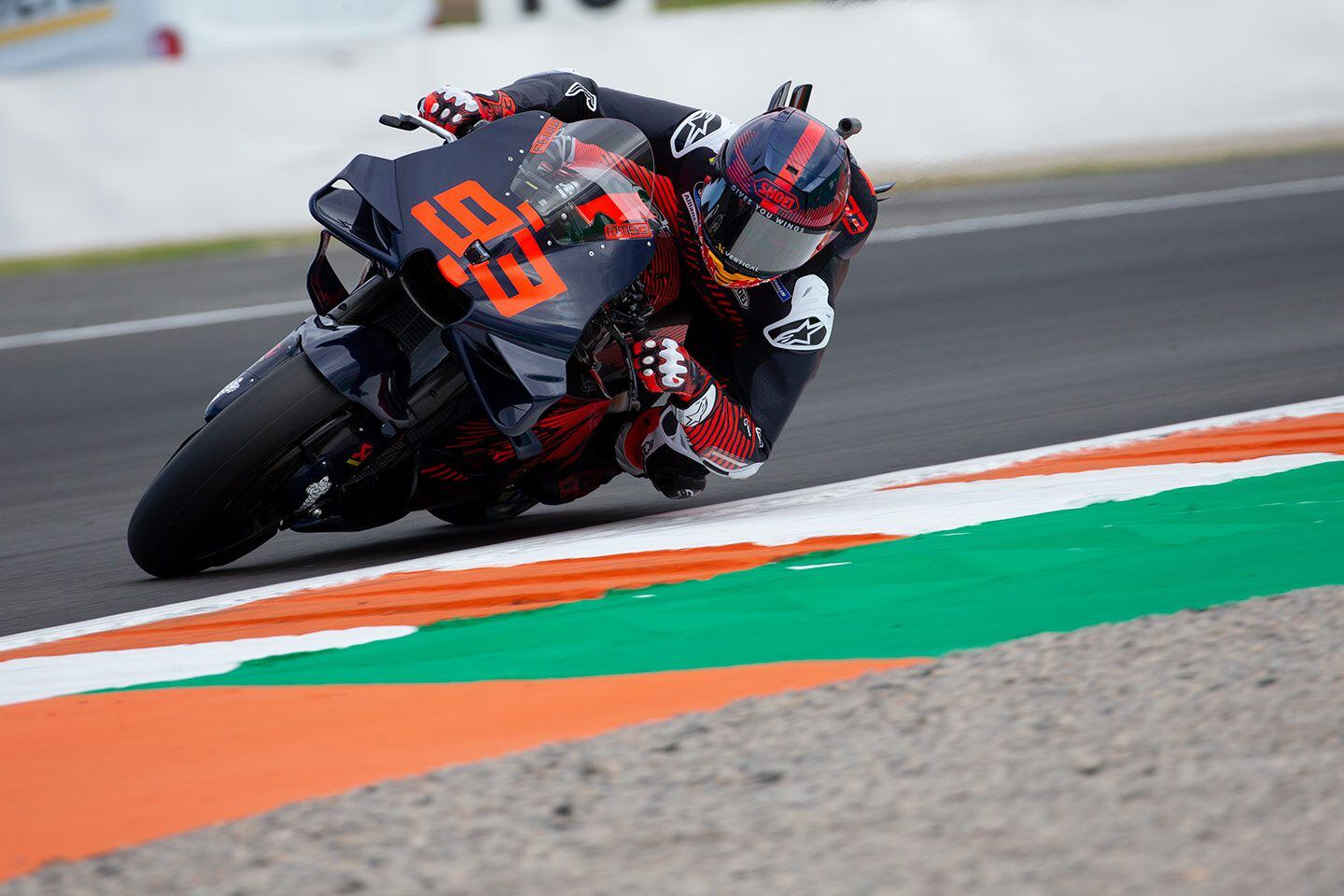 Márquez was 0.171 second off the fastest time after just one day on the GP23.