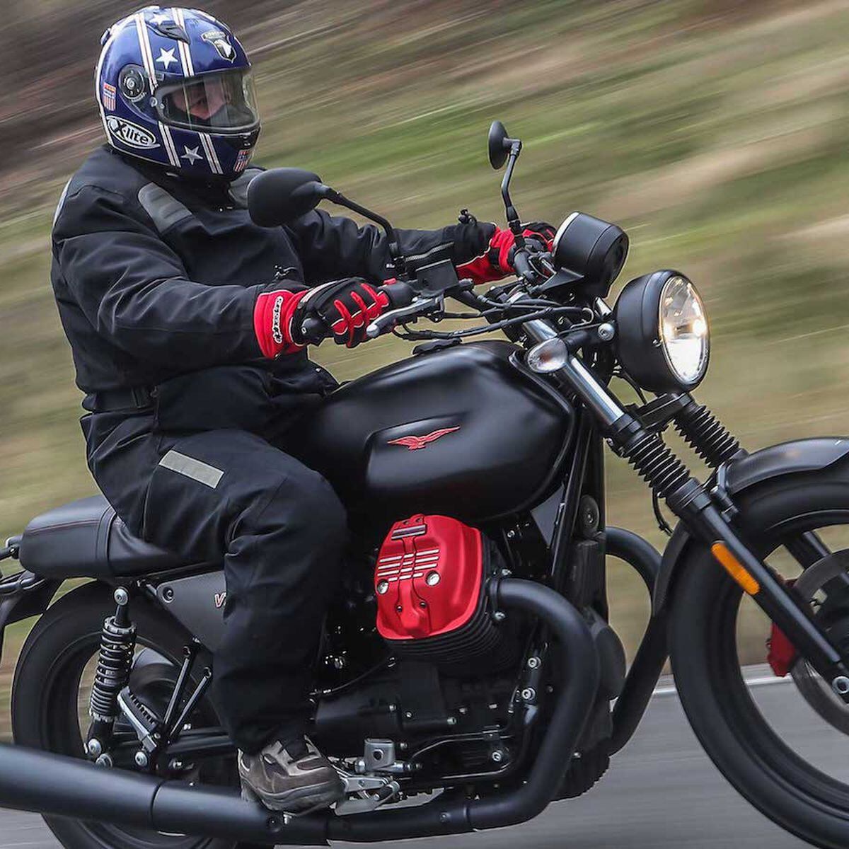 Moto Guzzi V7 Carbon Dark Review Cycle World