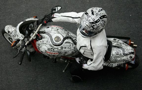 Custom Sharpie Marker Ducati by Jody Whitsell- Sharpie Ducati
