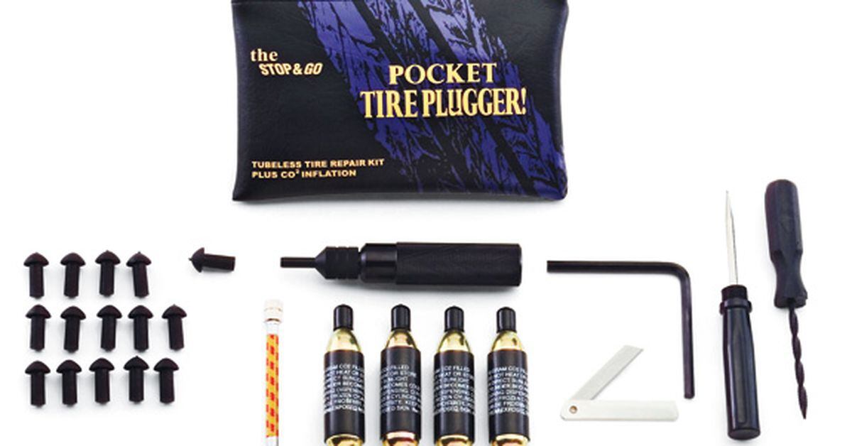 NEW  Stop Go International Stop Go Pocket Tire Plugger FOR TUBELESS TIRES