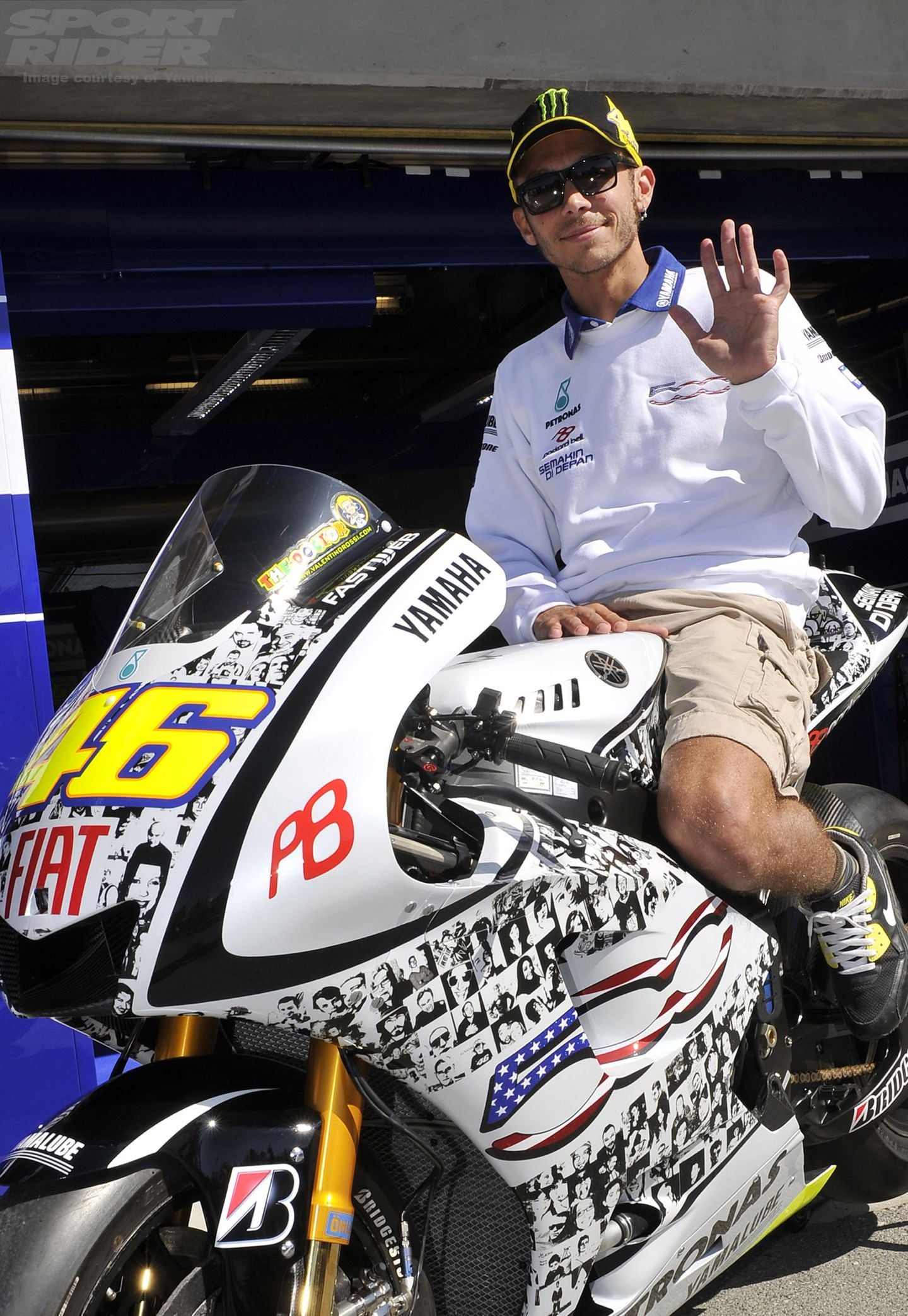 Fiat Yamaha Team Unveils Laguna Seca USGP Livery | Cycle World