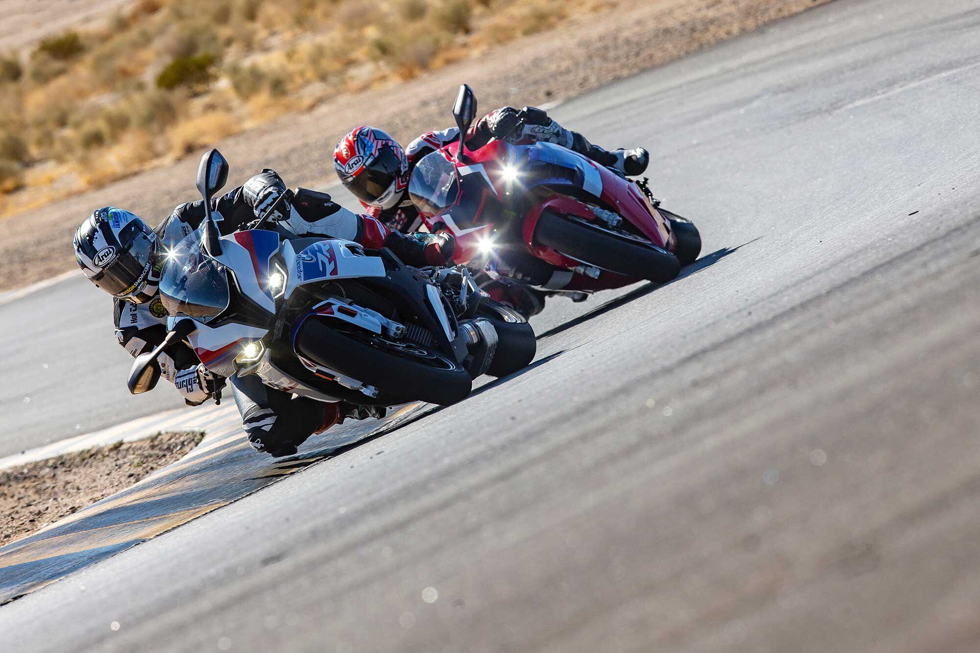 Out here in the desert, without the stone walls, hedges, and curbing, you can still see what makes Dunlop a phenomenon at the TT.