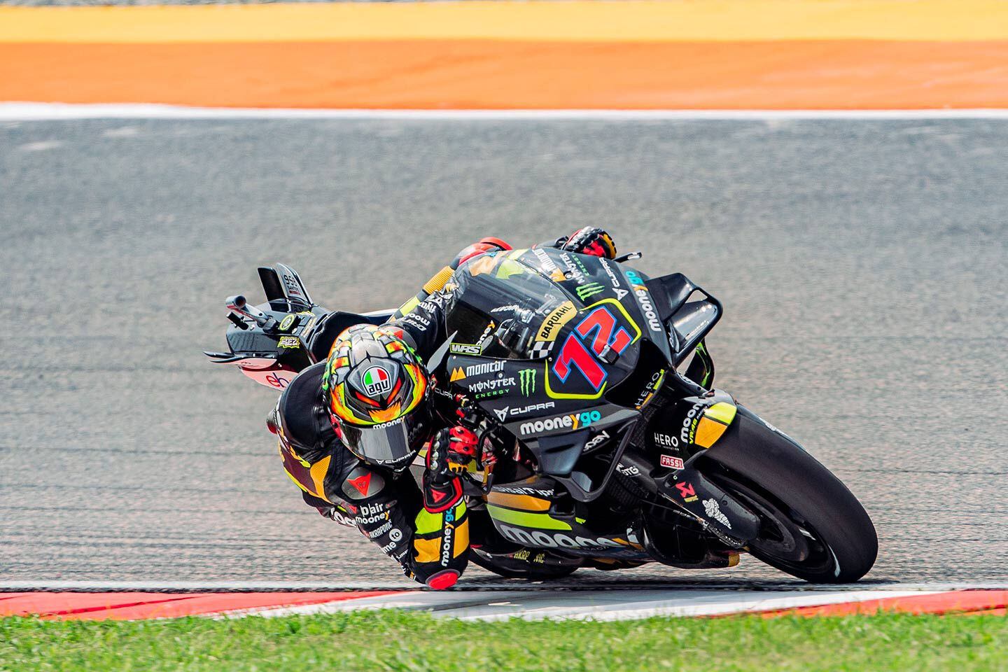 Marco Bezzecchi ran away from the field in the first-ever Indian MotoGP.