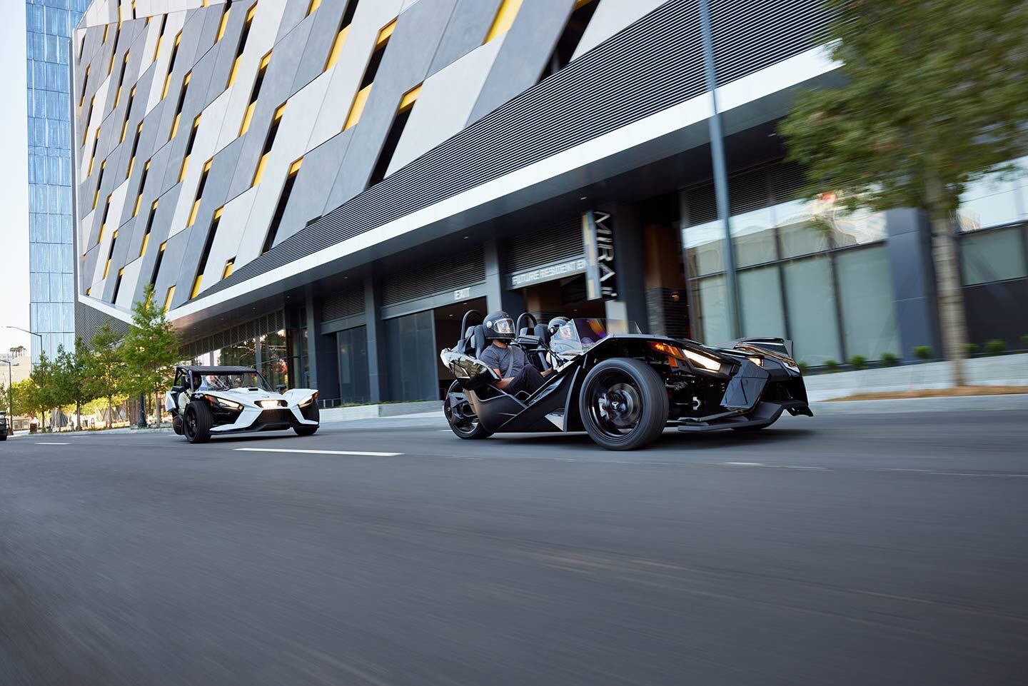 The Slingshot concept is undoubtedly polarizing. Radical, over-the-top styling will draw some in, but have others looking the other way.