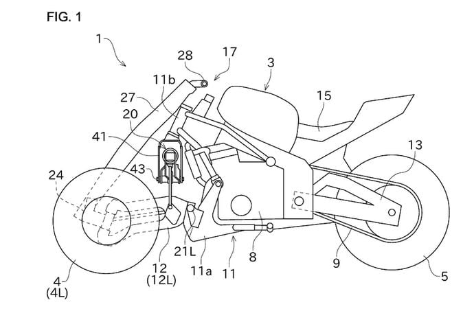 Schematics of Kawasaki's Concept J