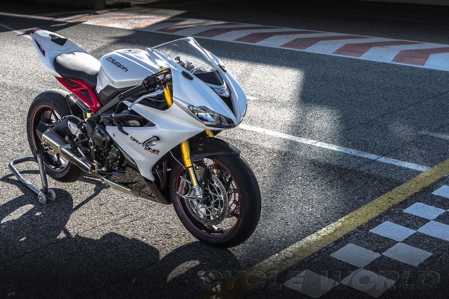 13 Triumph Daytona 675r First Ride Review Photos Cycle World