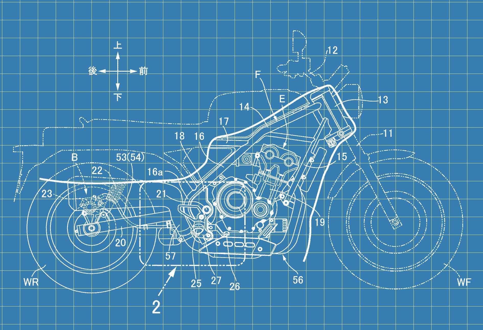 Patent drawings filed by Honda, show that a new model based on the Rebel 500 and named the CL500 is on the way.