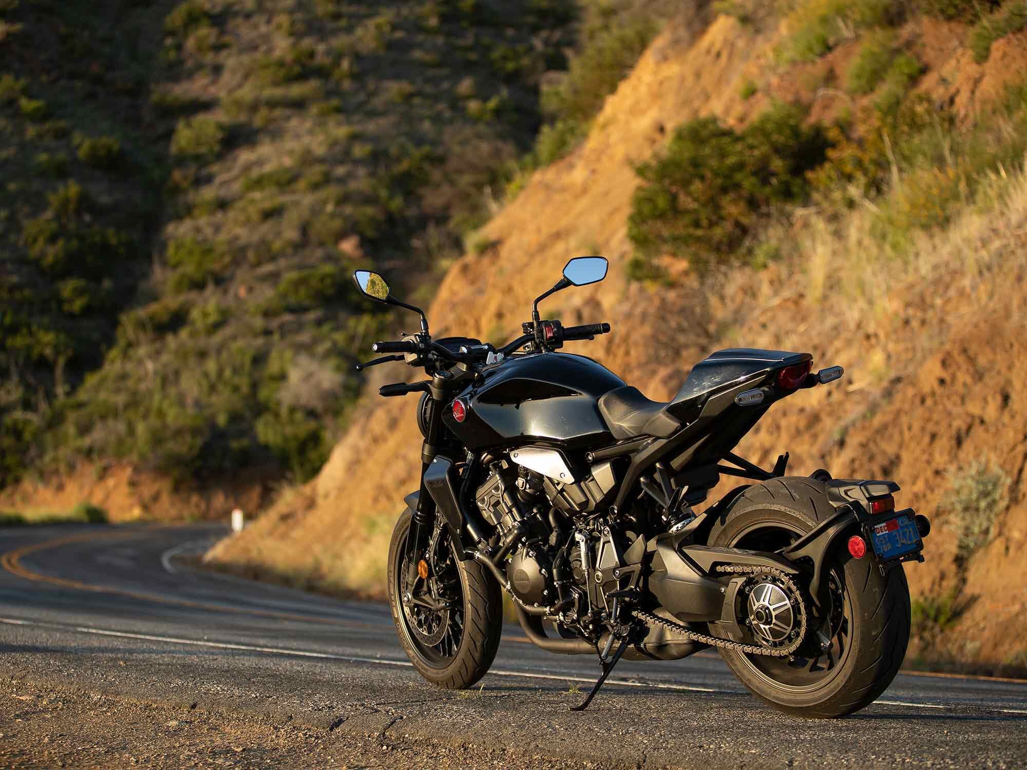 It’s hard to find many faults with the 2022 Honda CB1000R Black Edition.