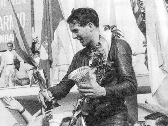 Read gave Yamaha their first world championship, winning the 250 GP title in 1964.