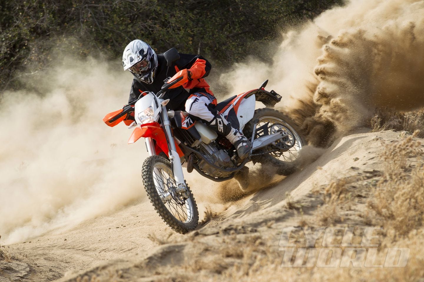 KTM 500 EXC StreetLegal Enduro Motorcycle Dirt Bike Review Photos