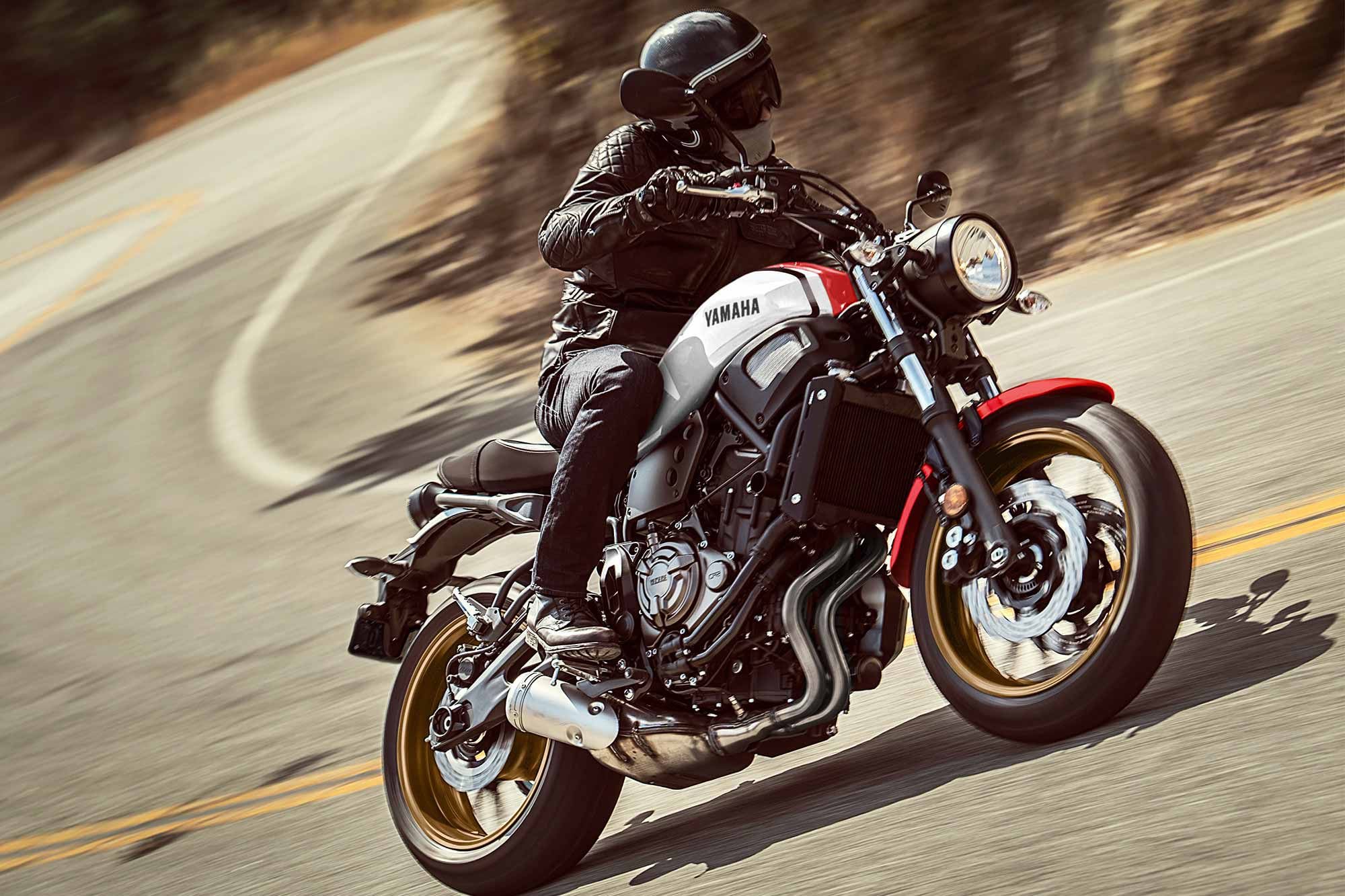 2021 Yamaha XSR700.