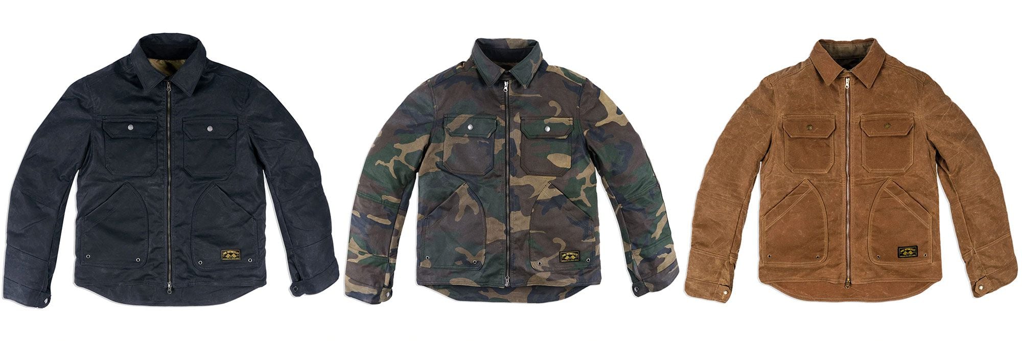 In addition to the Woodland Camo seen here, the Driggs 2.0 jacket is available in black and tan.