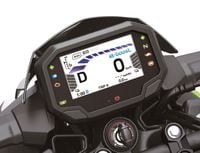 2024 Kawasaki Ninja Z e-1 4 inch TFT display details