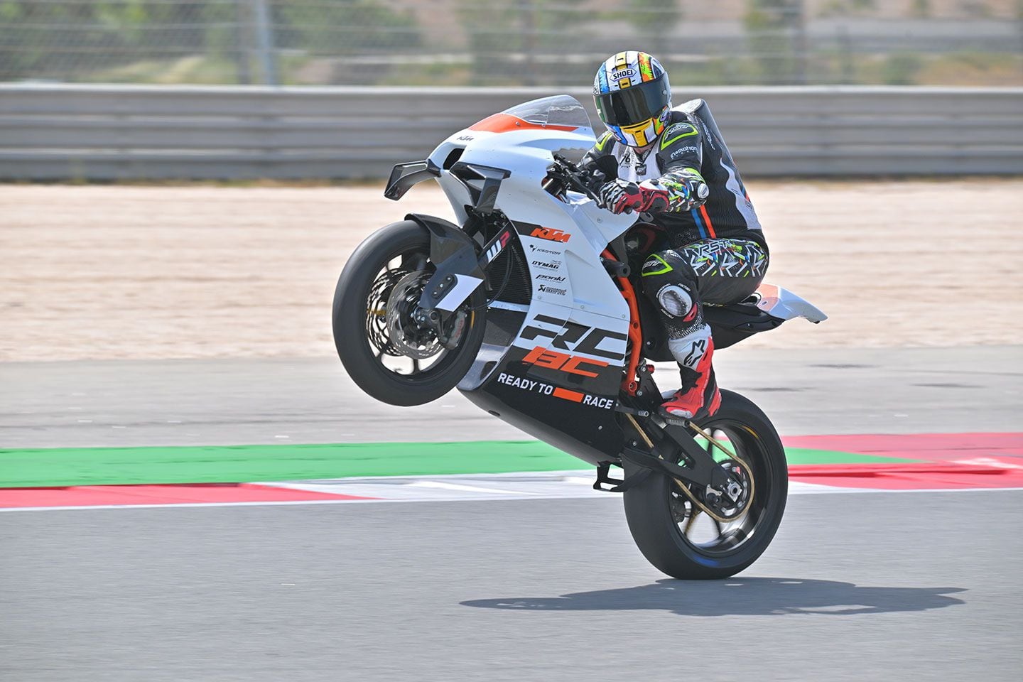 Wheelie control is either on or off, nothing in between.