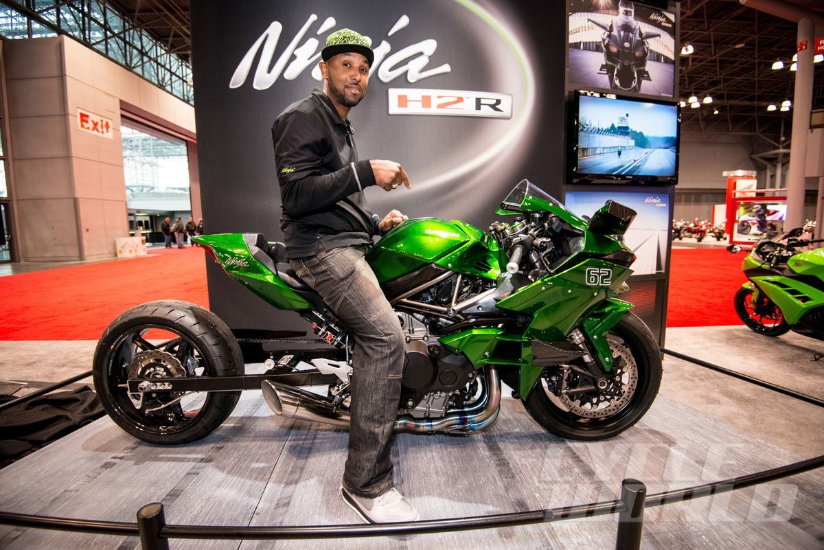 Rickey Gadson Project Kawasaki Ninja H2 Hybrid Drag Bike Cycle World