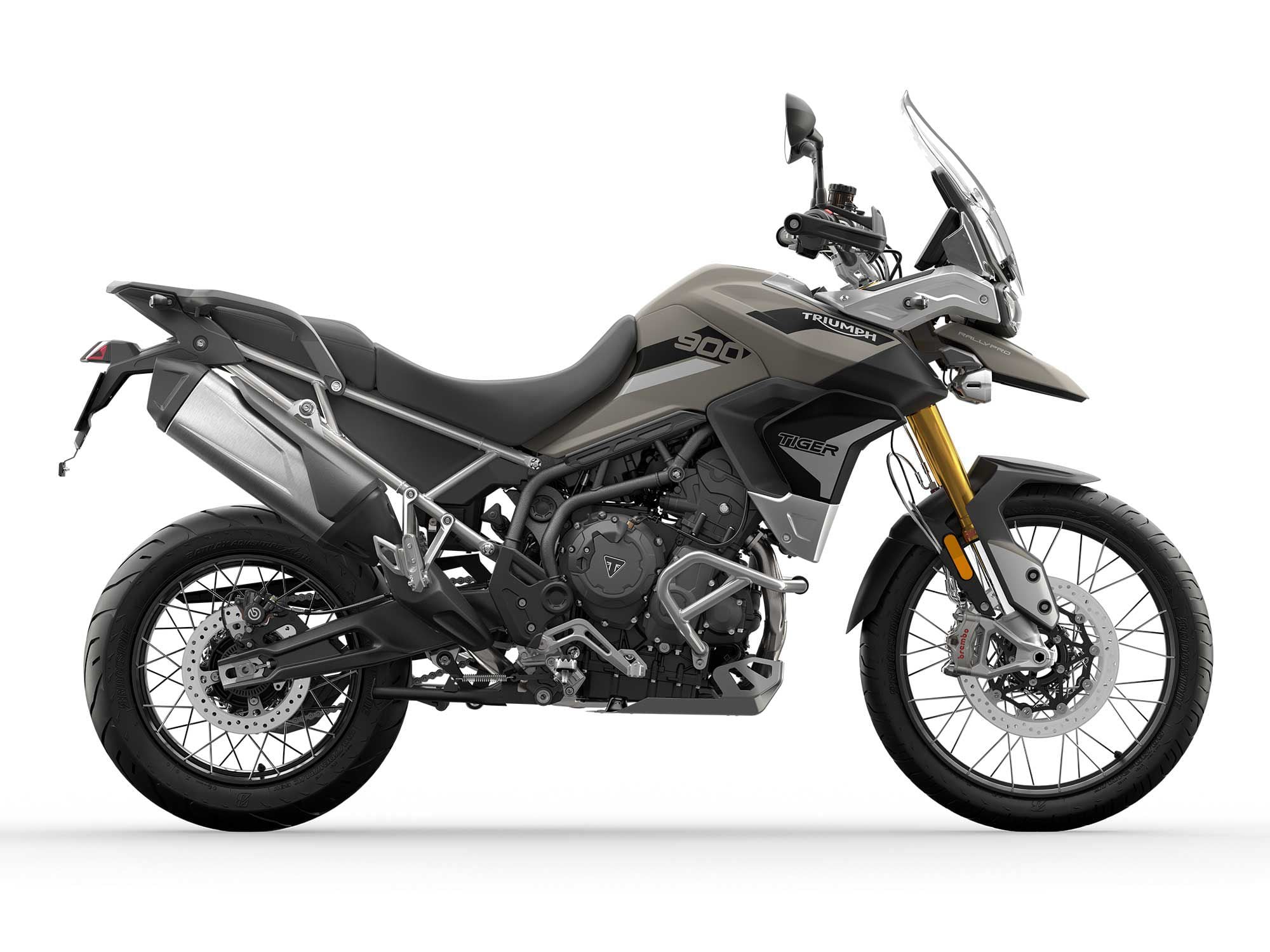The 900 Rally and Rally Pro models are now available in this off-road focused Sandstorm color scheme.