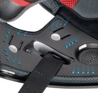 Shoei X Fifteen motorcycle helmet cheekpad vents details