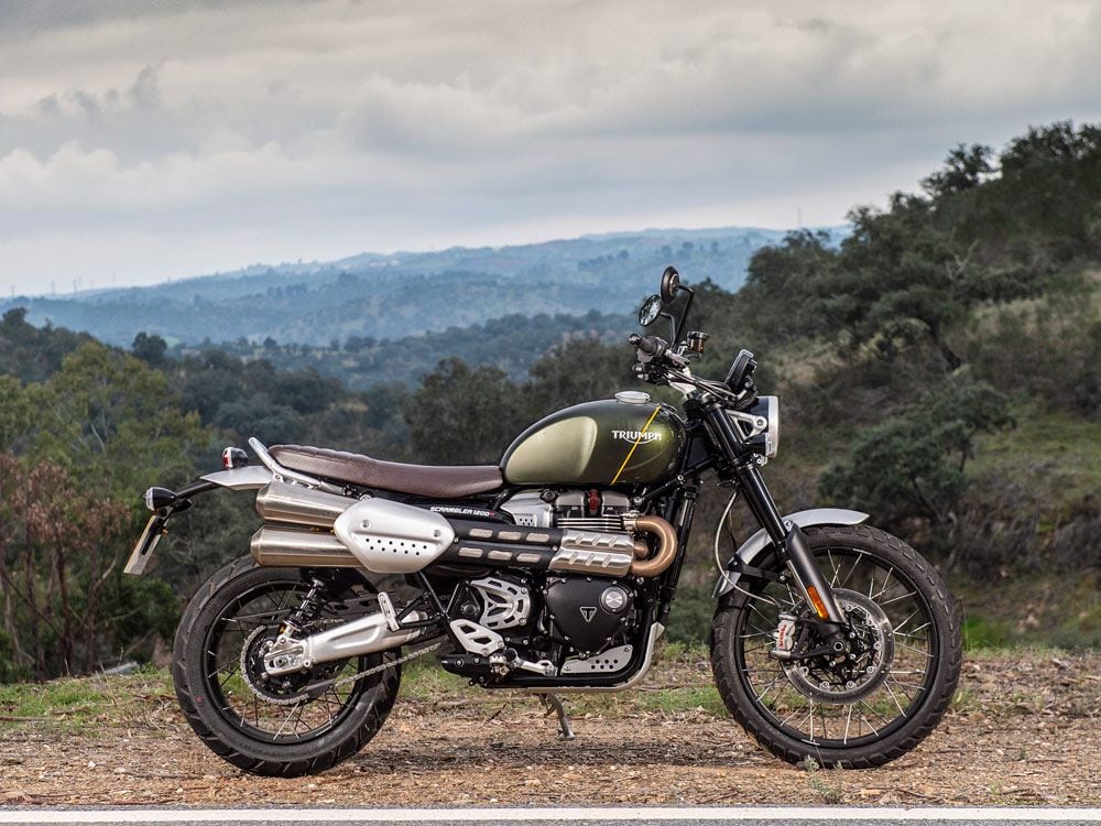 Triumph street scrambler 1200 sale xc