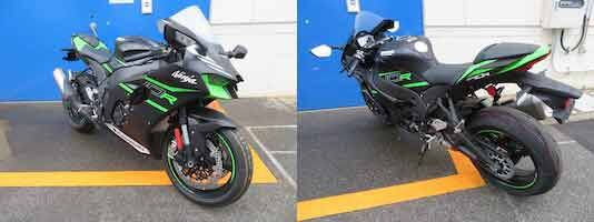 This leaked image of the 2021 ZX-10R shows alterations to the exhaust, likely due to the new Euro 5 emissions target.