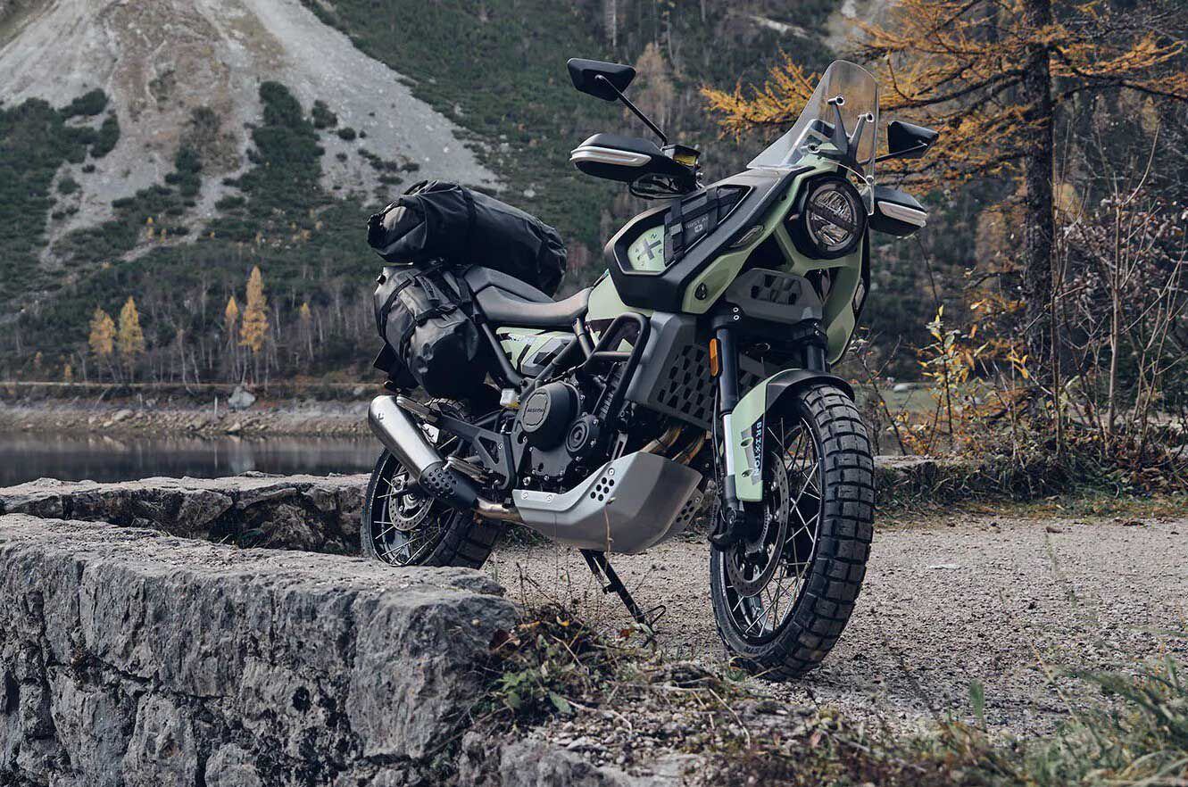 Brixton has filed type-approval documents for its Storr adventure bike, which was first shown in prototype form back in 2022 at the EICMA show.