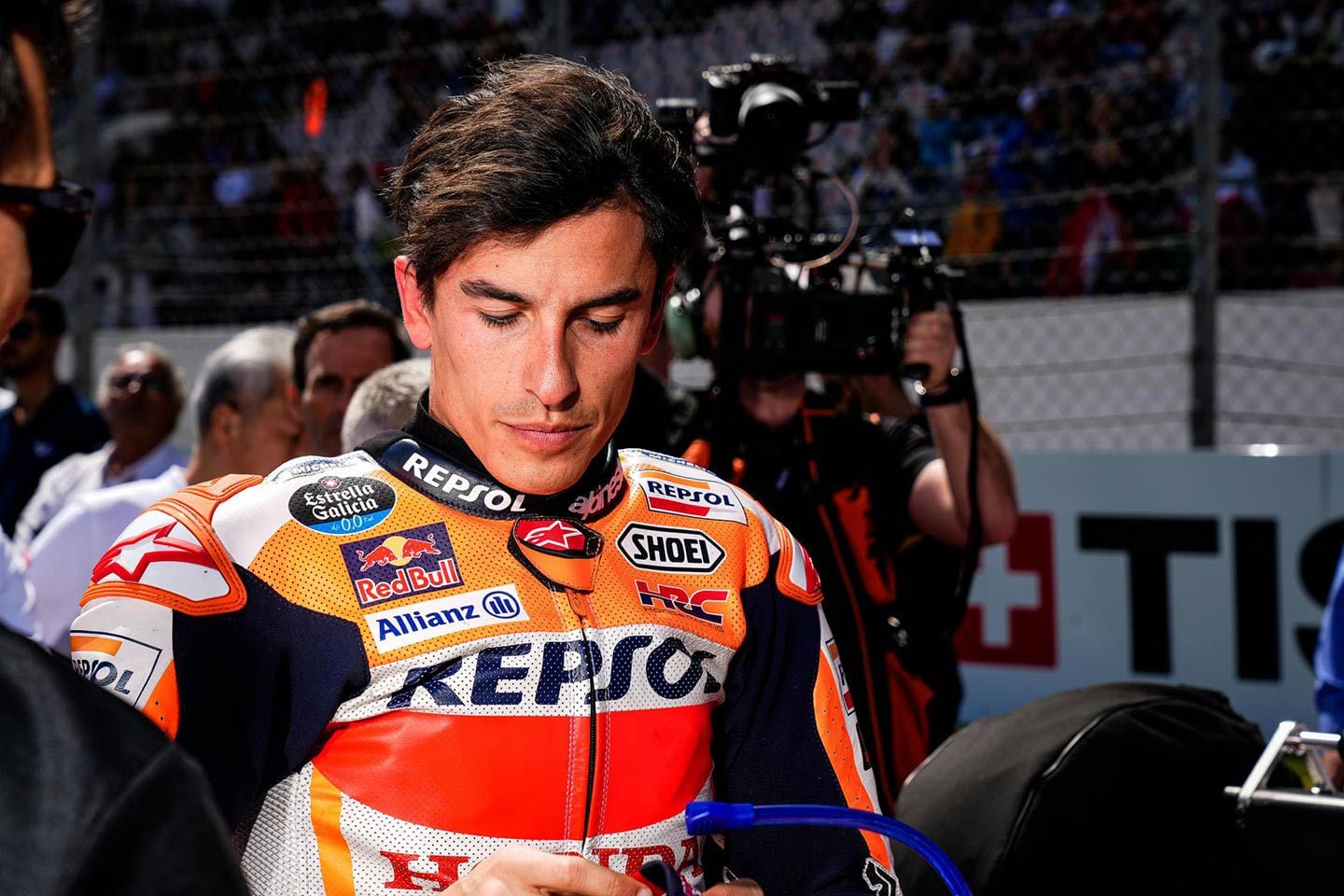Márquez will miss the next race in Argentina, and will have long-lap penalties when he does return to racing.