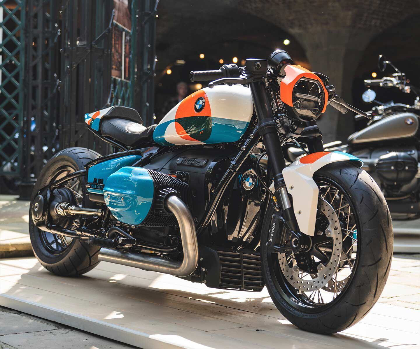 The Bauhaus R 18 custom (a nod to the Bauhaus movement of the early 20th century) was entered in the UK’s national contest, but did not win.