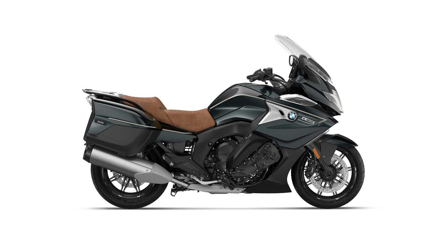 2024 BMW K 1600 GT in Option 719 Havana Meteoric Dust 2 Metallic.