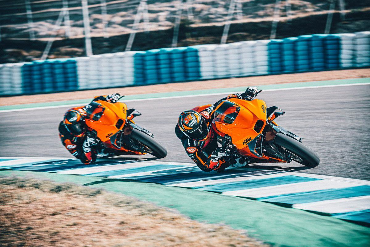 Pony up even more bucks, and you could be one of the lucky souls picked to ride at the KTM MotoGP test at Jerez this October.