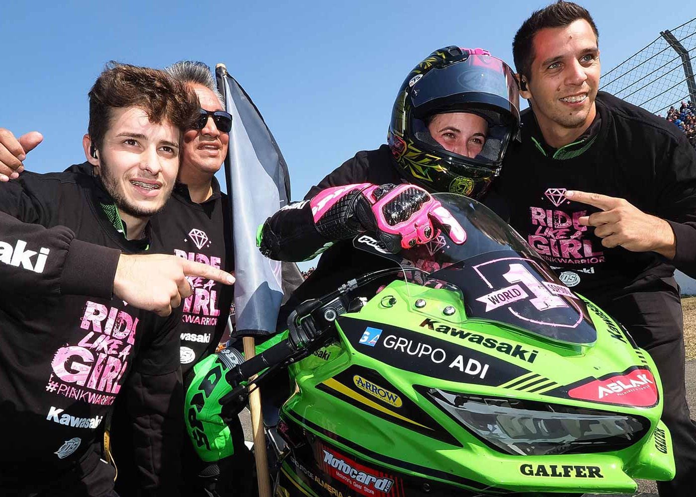 Ana Carrasco Crowned 2018 FIM Supersport 300 World Champion