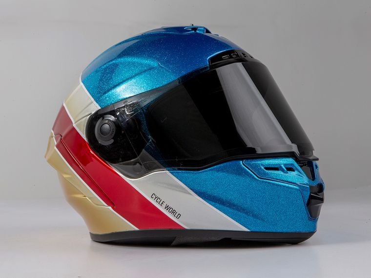 Custom Paint From Bell Helmets And Helmade Cycle World