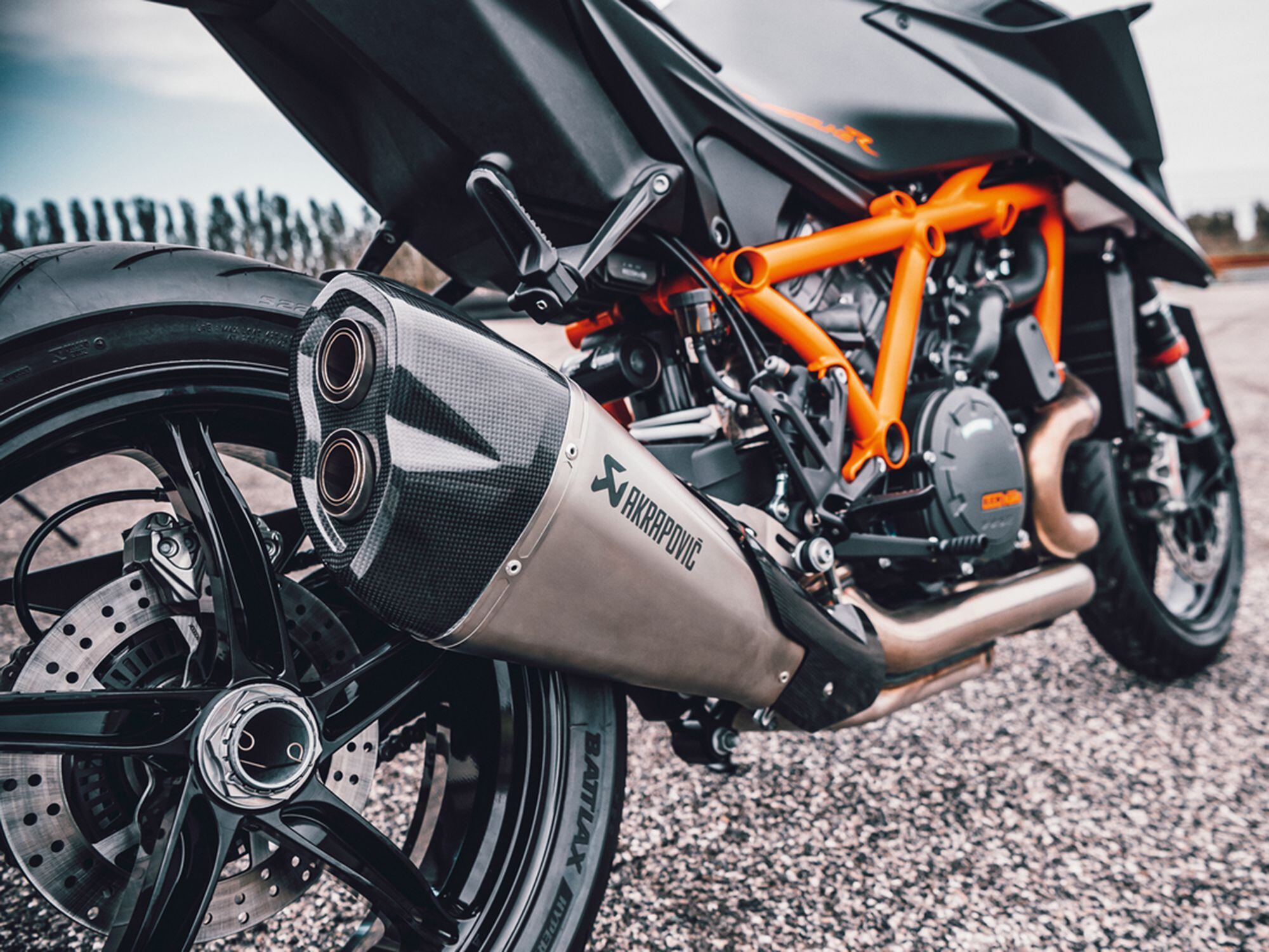 A lower curb weight, reduced hydrocarbons… Plus the new pipe just flat out looks better.