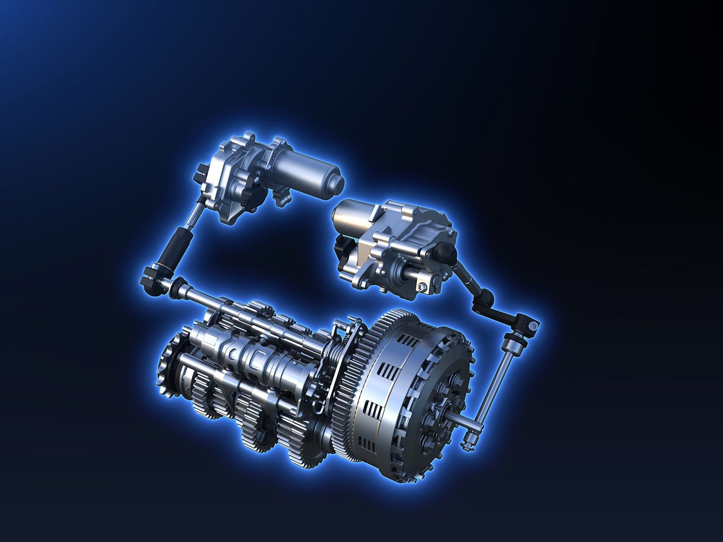 Yamaha s Y AMT Semi auto Transmission Cycle World