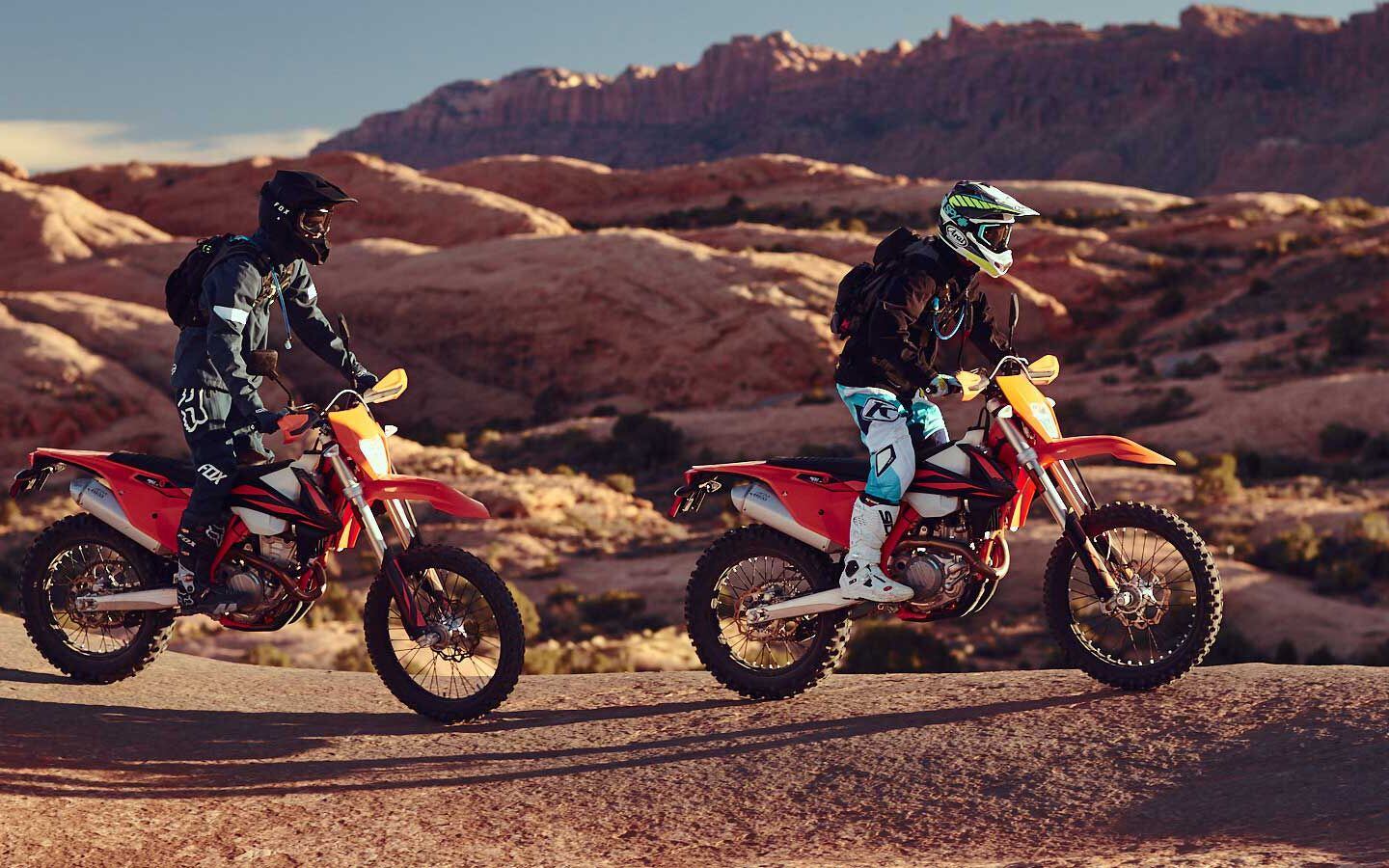 2019 KTM 350 EXC-F vs. 2019 KTM 500 EXC-F Comparison Review