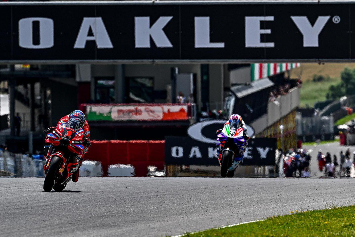 Francesco Bagnaia won both the Tissot Sprint Race and the GP in Mugello.
