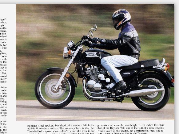 The last time Adventurer was used by Triumph was on a variation of the 900cc Thunderbird of the mid-’80s to early 2000s.