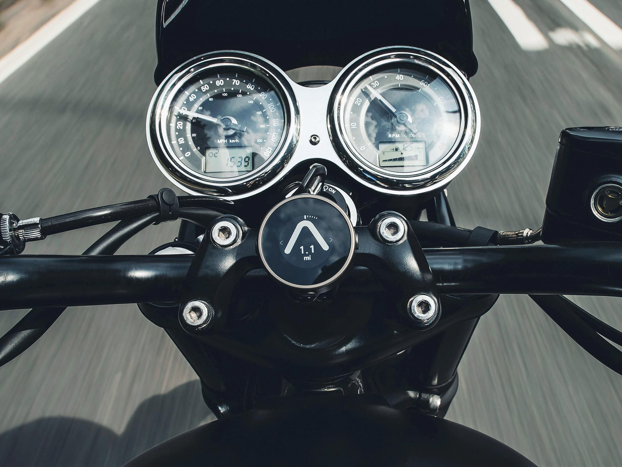Along with the Speed Twin updates, Triumph also announced a new collaboration with Beeline navigation brand. Triumph-branded units will be made available this year for $279.