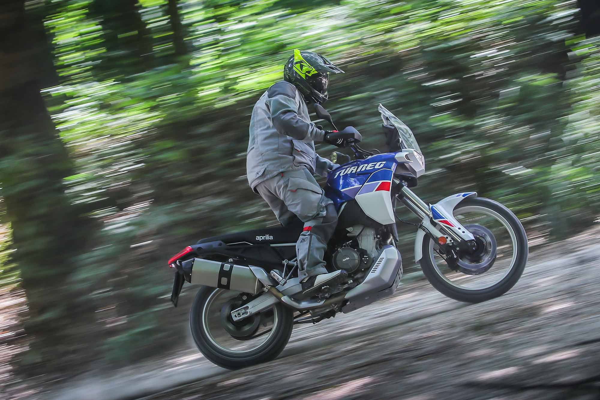 We are looking forward to a ride on the production Aprilia Tuareg later this year.