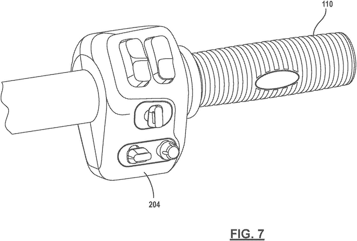 Contact points on the handgrips, seat, or floorboards could transfer power to the heated clothing.
