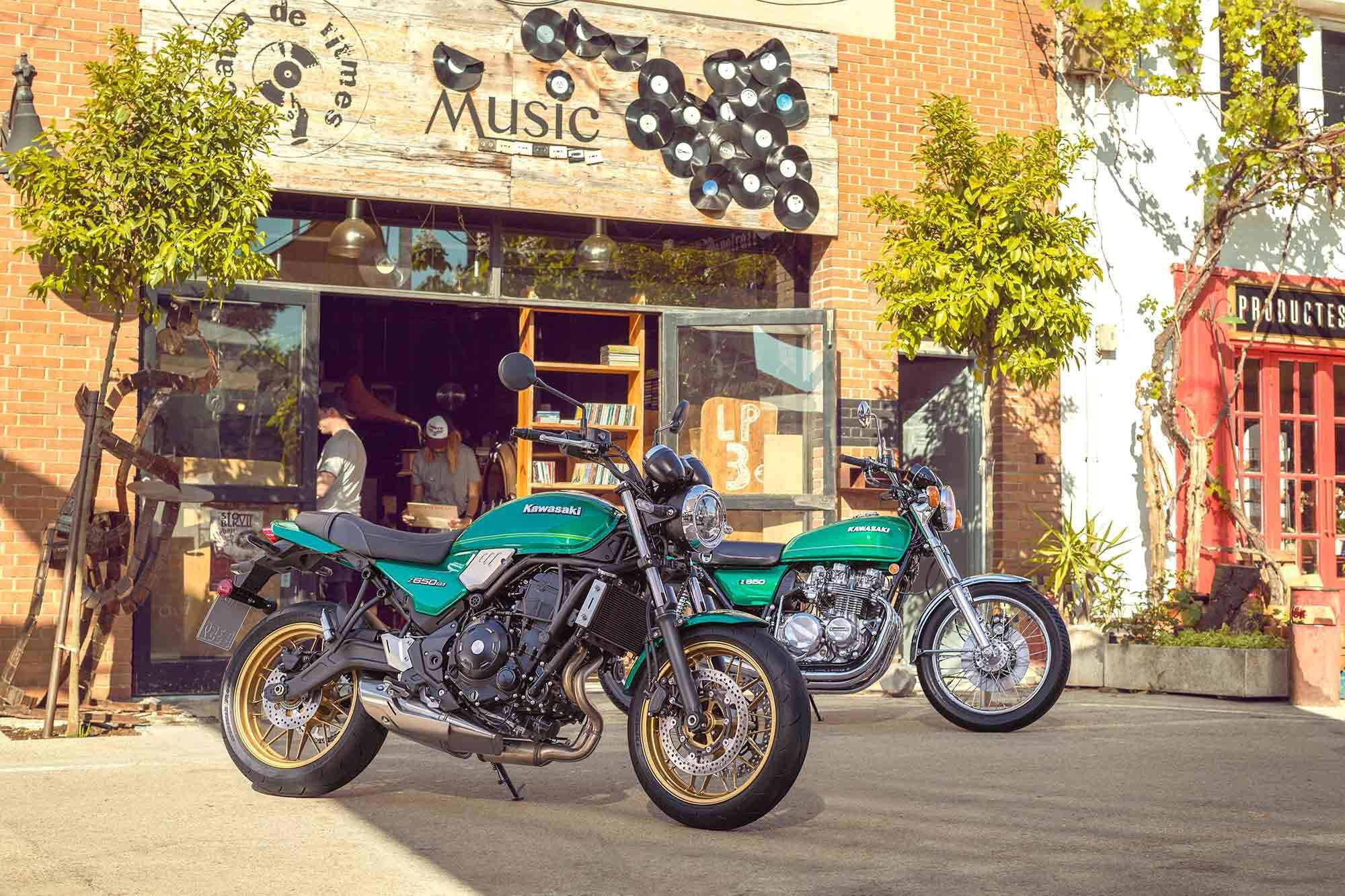 There is no question the 2021 Z650RS pays homage to the legendary Z models of the 1970s, but pairs it with modern performance.