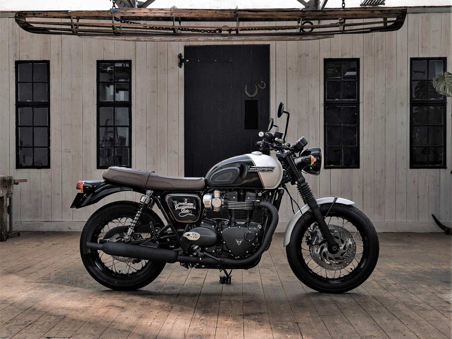 To celebrate the 10-year anniversary of its partnership with the Distinguished Gentleman's Ride, Triumph has unveiled the Bonneville T120 Black DGR Edition. The US will get just 50 units.