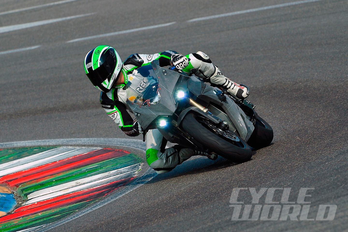 A closer look at Energica Electric Motorcyle Test Ride