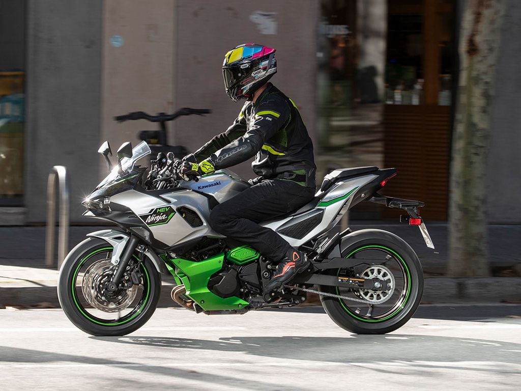2024 Kawasaki Ninja 7 Hybrid Motorcycle First Ride Review